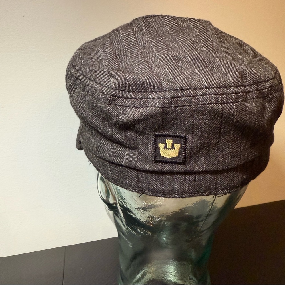 Goorin Bros Men's Gray Pinstripe Cap Sz M - Picture 7 of 10